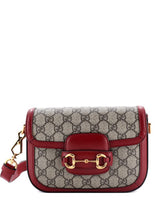 GG Sac bandoulière souple petit modèle Horsebit 1955