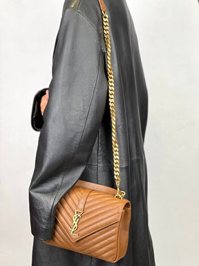 YSL Sac à main Collége monogramme
Marron