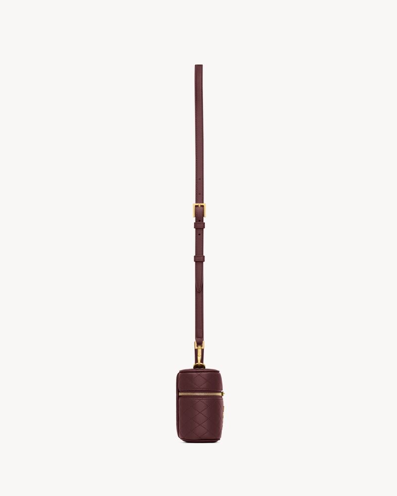 YSL GABY vanity bag in lambskin
ROUGE CABERNET