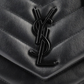 SAINT LAURENT Loulou de taille moyenne en cuir matelassé
