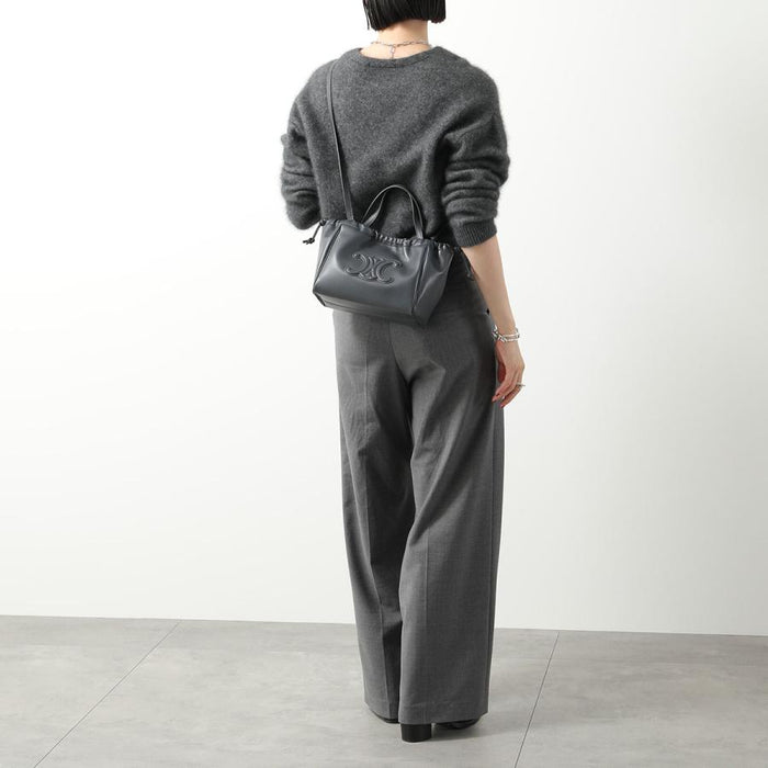 Sac à main CELINE Cabas- Sac porté épaule pour femme en cuir Triomphe