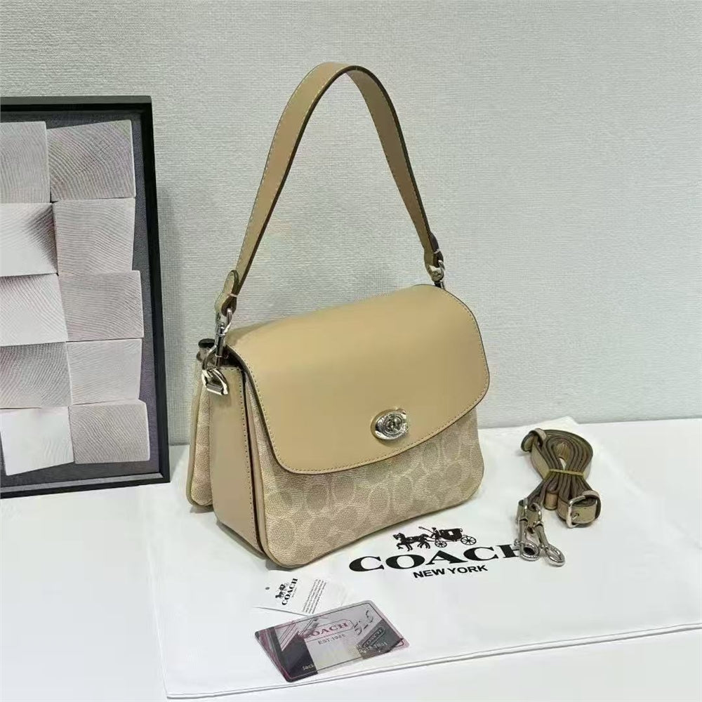 Coach Sac à poignée supérieure Cassie en toile enduite Signature