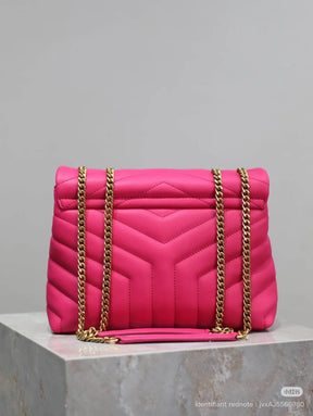 S@int L@urent
Small Supple Monogramme Loulou Chain Bag