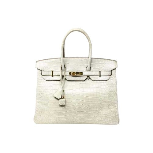 BIRKIN 35 CROCO BEIGE POUR FEMME
