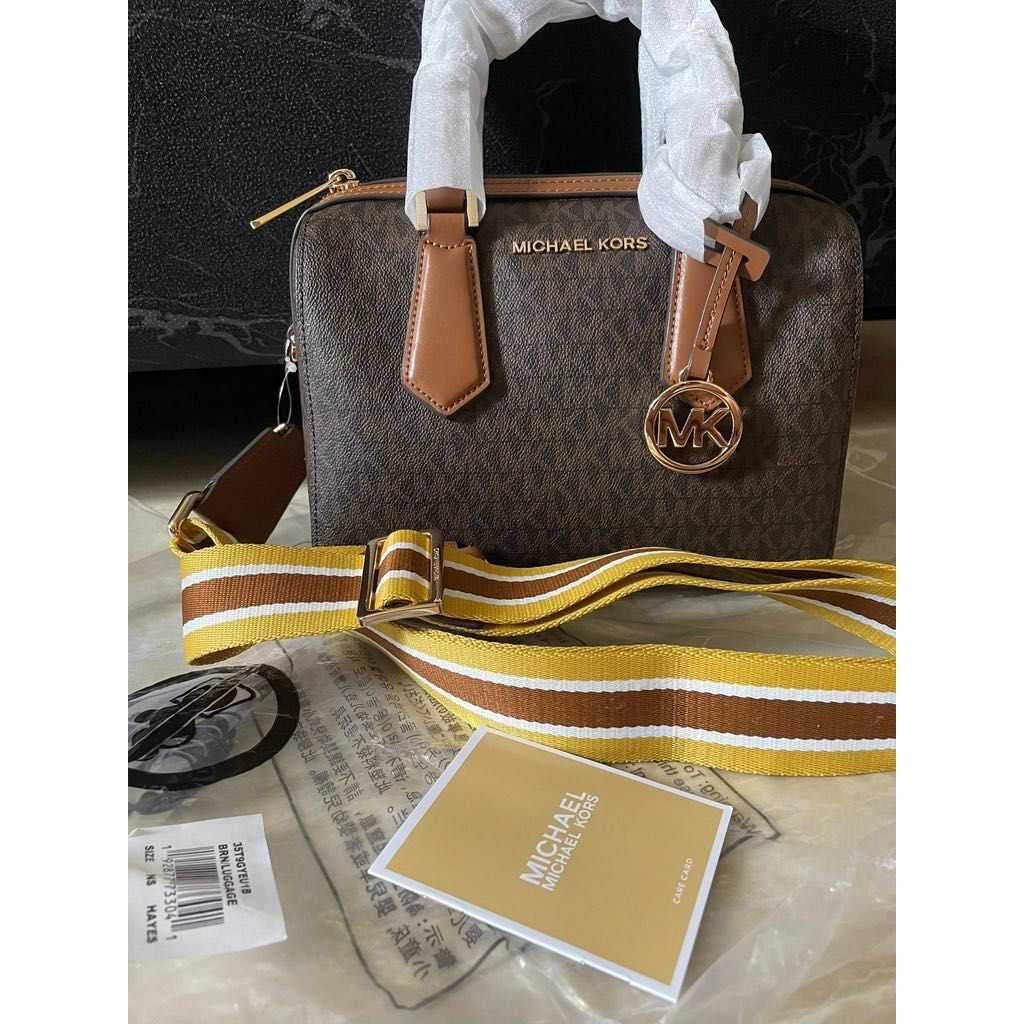 Bolsa Mich@el Kors Hayes  Marrón