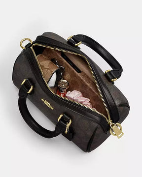 Sac Mini Porté Croisé Rowan En Toile Signature