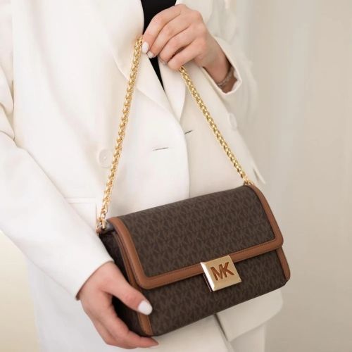 Sac à épaule Sonia convertible de taille moyenne à logo