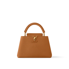 LV Sac Capucines Mini en cuir
