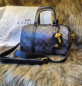 Co@ch sac bandoulière Rowan en toile exclusive