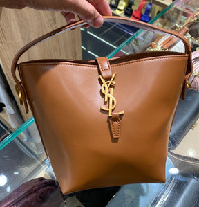 YSL LE 37 mini brillant Marron