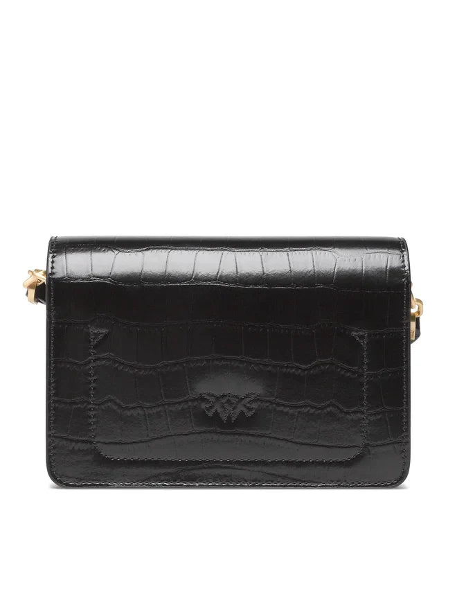 PÏNKÔ Mini sac Love Click Pure Shapes, Noir