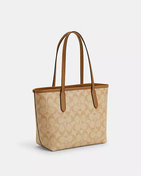 Sac Petit sac fourre-tout de ville en toile signature