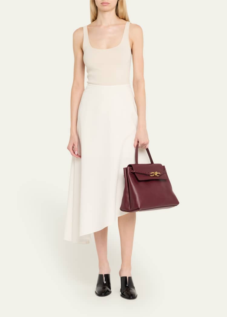 Bottega Vénéta Sac à poignée supérieure en cuir Ciao Ciao de taille moyenne