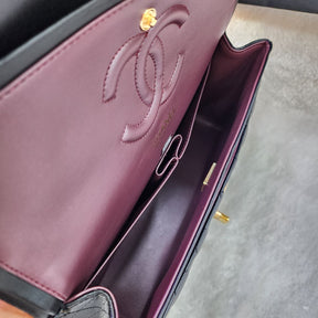 Sac CH@NEL Timeless/Classique en Cuir Noir - 102017