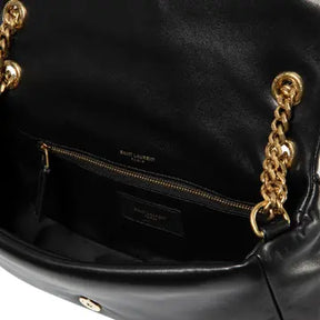 YSL CALYPSO SMALL  D'AGNEAU PLONGÉ
BLACK
