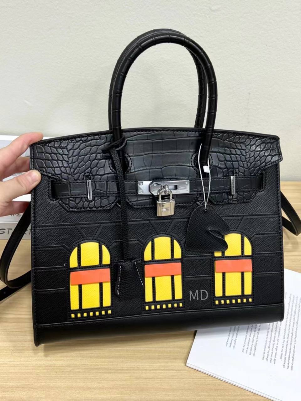 Sac ALLIGATOR SAC FAUBOURG BIRKIN SIZE 20