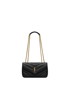 YSL LOULOU SMALL  MATELASSÉ
NOIR