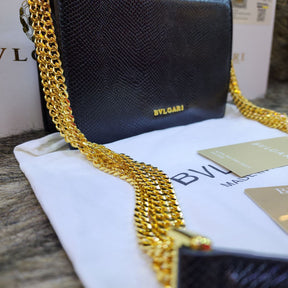 Bvlg@ri Sac bandoulière Serpenti