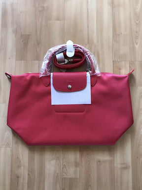 Sac cabas convertible Longch@mp Le Pliage Neo Medium - Rouge