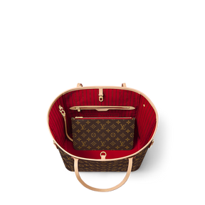 LV Cabas Neverfull 
Marron