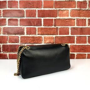 YSL CALYPSO SMALL  D'AGNEAU PLONGÉ
BLACK