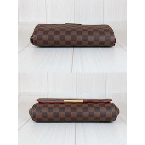 LV Sac à épaule Damier Favorite MM de Louis Vuitton Damier ebène