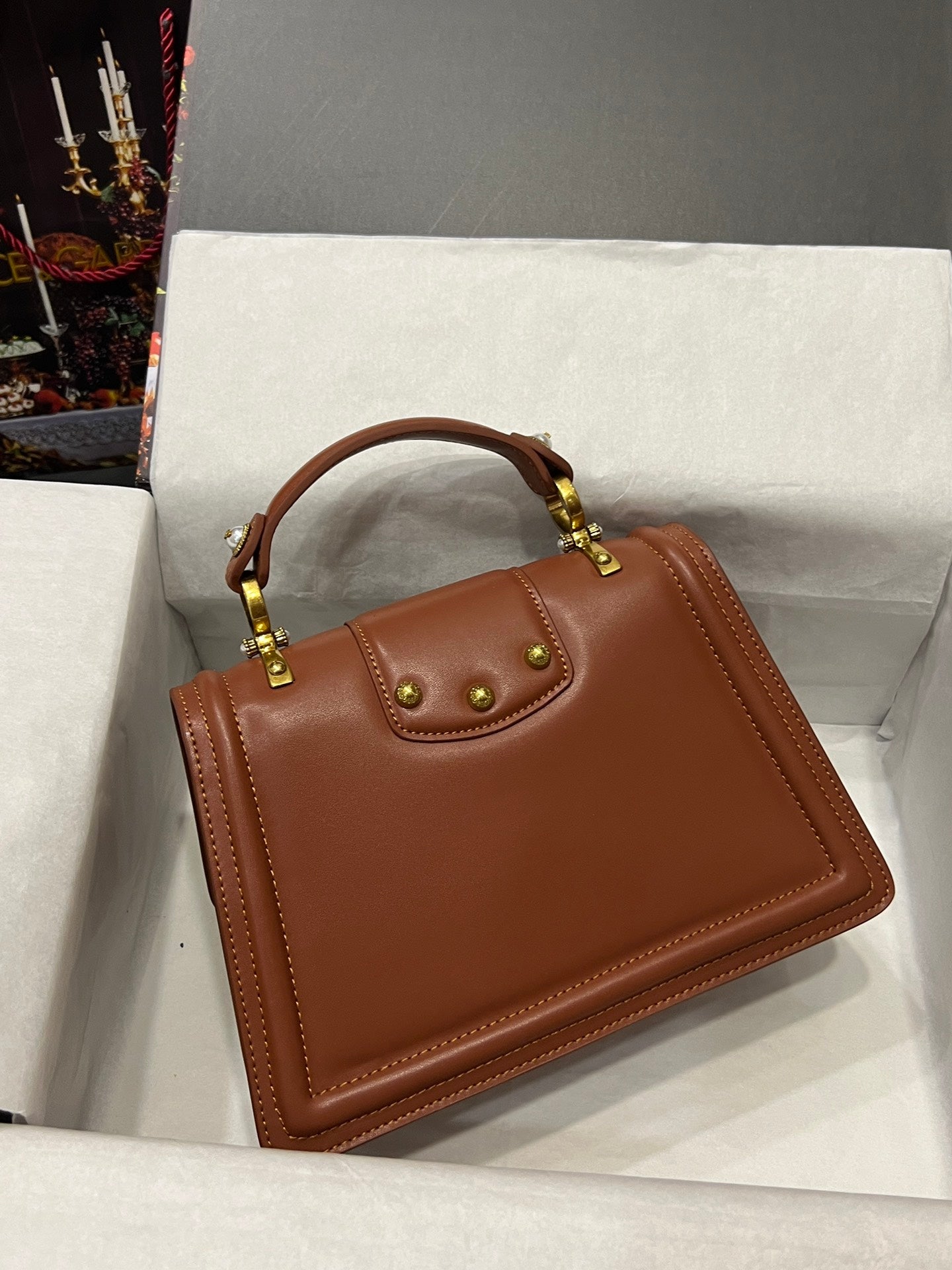 DG Sac à main marron pour femme