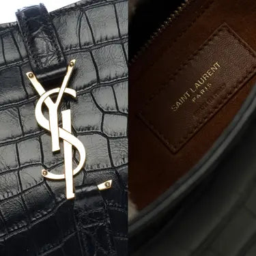 S@INT L@URENT
Le 5 à 7 croc-effect shoulder bag
