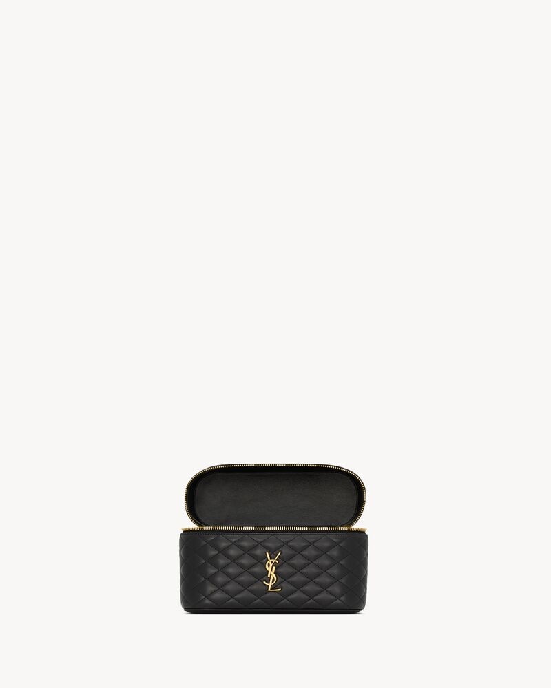 YSL GABY VANITY LARGE EN CUIR D’AGNEAU
NOIR