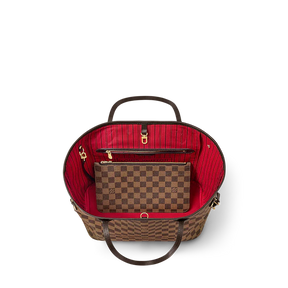 LV Sac Neverfull MM En cuir