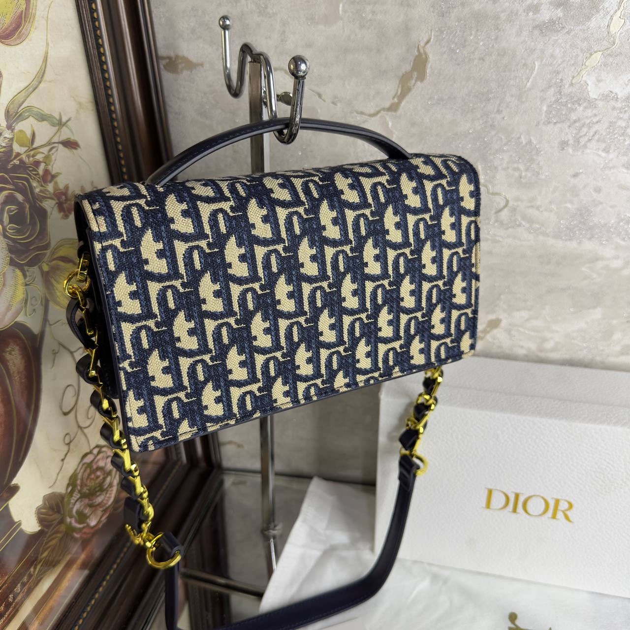 Diôr 
Cartable en toile
Bleu, Toile