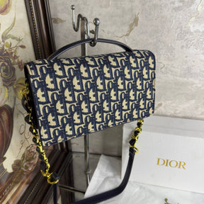 Diôr 
Cartable en toile
Bleu, Toile